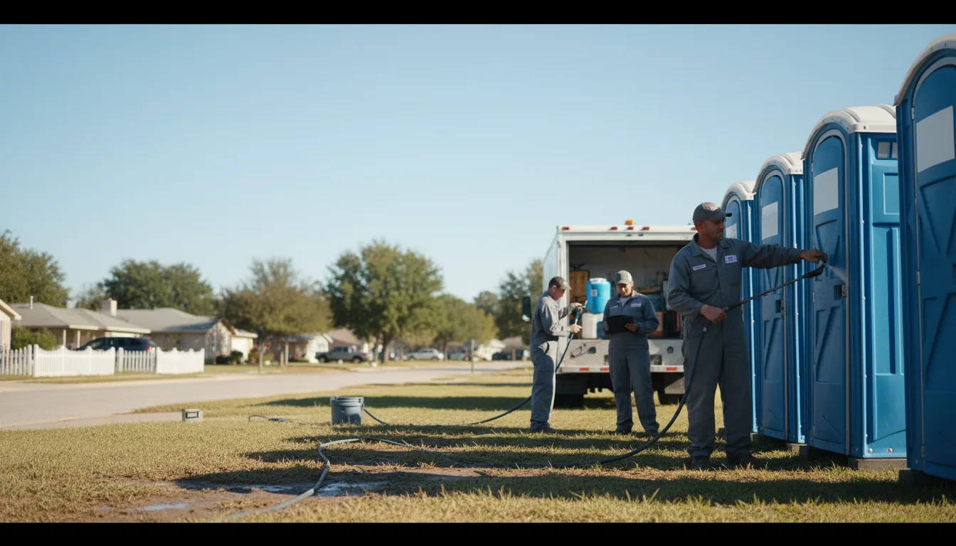 Long-Term Portable Toilet Rental in Demopolis, AL near me